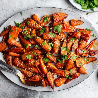 Gochujang Roasted Carrots